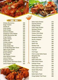 Celebrations Restaurant menu 3