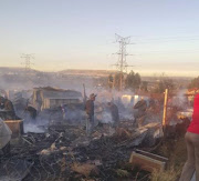 Firefighters have extinguished a shack fire at the Kathrada informal settlement in Claremont west of Johannesburg. 