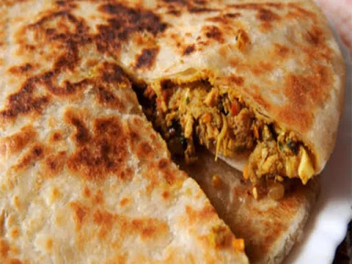 Desi Ghee Chicken Keema Paratha