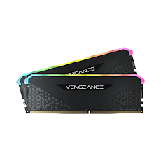 RAM desktop CORSAIR VENGEANCE RGB RS 64GB (2 x 32GB) DDR4 3600MHz (CMG64GX4M2D3600C18)