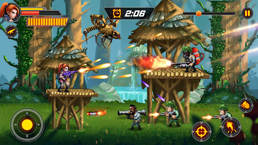 Screenshot Metal Gun Soldiers Shooting