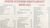 Shree Sunders menu 6