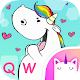 Download Pink Heart Unicorn Emoji Keyboard Theme For PC Windows and Mac 1.0