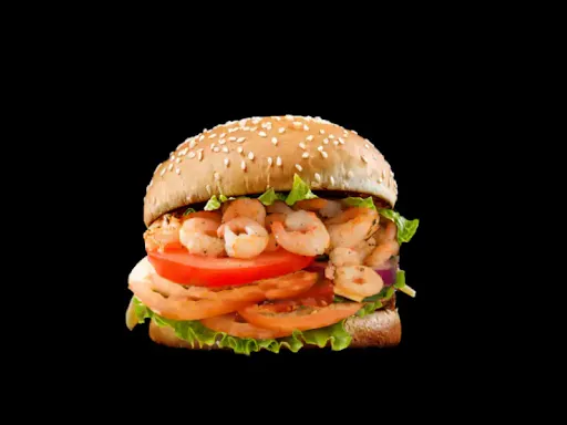 Crispy Prawns Burger