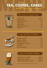 Raabta Cafe menu 1