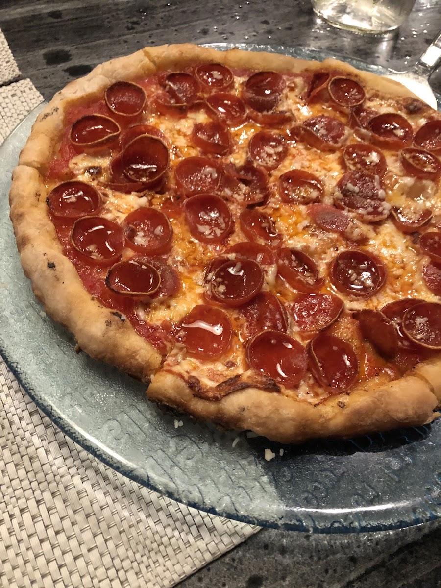 Gluten free sweet and sassy pizza