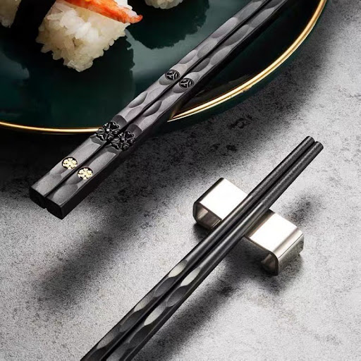 Title 6, Alloy Chopsticks Mold-free Family Set. Enjoy sa...