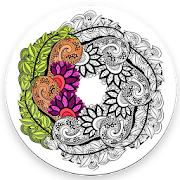 Mandala: Adult Coloring Books  Icon