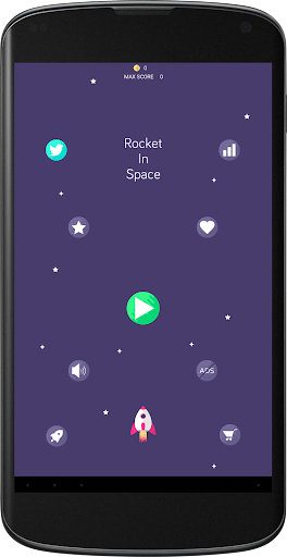 Rocket In Space