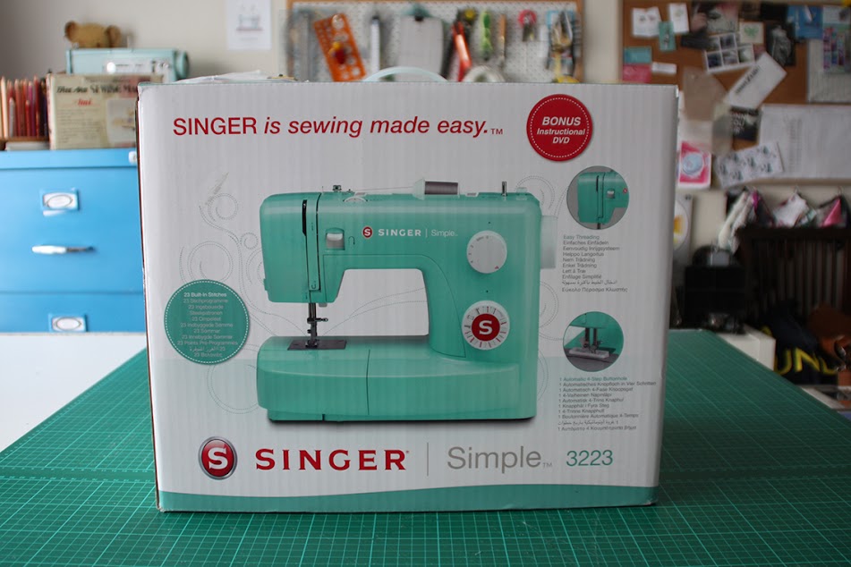 My new NEW Singer machine and one for you too!