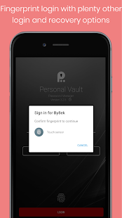 Personal Vault PRO - Password Manager Screenshot