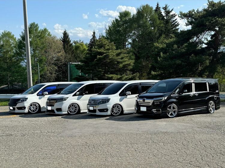 ステップワゴンスパーダのR-FGKP・AII JAPAN STEPWGN OWNER'S MEETING・GWの思い出・連休なにした？・GWは家族サービスなしの一人旅に関するカスタム事例の投稿画像22枚目