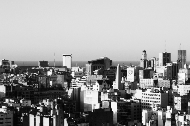 Buenos Aires Skyline di lana