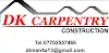 DK Carpentry Construction Logo