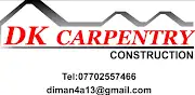 DK Carpentry Construction Logo