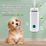 Máy Khuếch Tán Tinh Dầu Tự Động - Xông Tinh Dầu Mini Sạc Tích Điện - Xịt Thơm Phòng - Phun Sương Tạo Ẩm