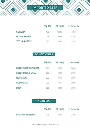 Jlwa menu 