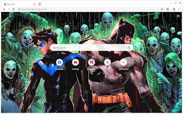 DC Comics Universe Wallpapers New Tab