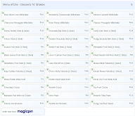 Dns - Desserts 'N' Shakes menu 5