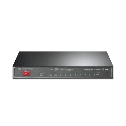 Bộ chuyển mạch / Switch TP-Link 10-Port Gigabit Desktop with 8-Port PoE+ (TL-SG1210MP)