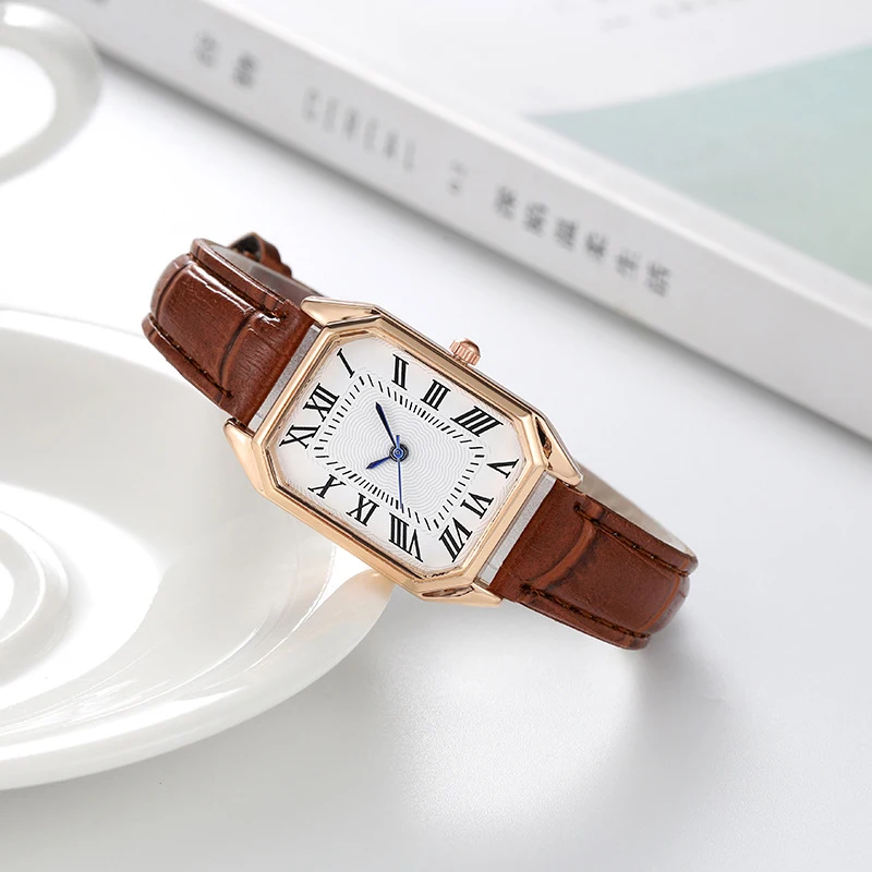 Title 1, Dames retro mode horloge met eenvoudige elegant...