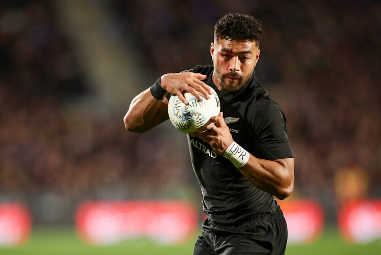 Richie Mo’unga of New Zealand during their Rugby Championship match against the Springboks at Mt Smart Stadium in Auckland on July 15 2023. Mo’unga is set to orchestrate the All Blacks' backs from flyhalf at the Rugby World Cup.