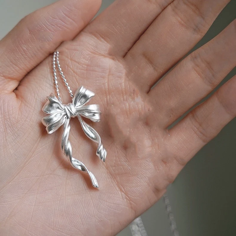 Title 1, Dames dubbellaagse strikketting S925 Sterling Z...