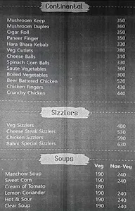 Sahni Brothers menu 3