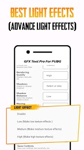 Alat GFX PUBG Pro (Pengaturan FPS Tingkat Lanjut + Tanpa Larangan) v7.0 [Berbayar] 3