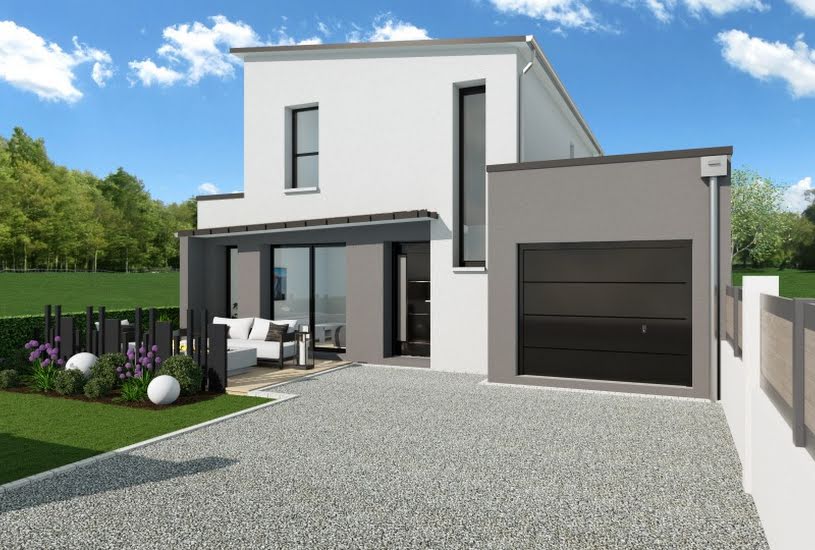  Vente Terrain + Maison - Terrain : 356m² - Maison : 110m² à Saint-Jean-de-Boiseau (44640) 