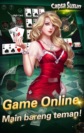 Capsa susun poker bonus  remi  gaple domino online screenshots 2