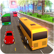 Real Traffic Coach Bus Driving Simulator 17 🚌  Icon