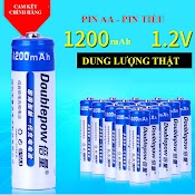 Bộ Pin Tiểu Sạc Doublepow Aa 1200Mah