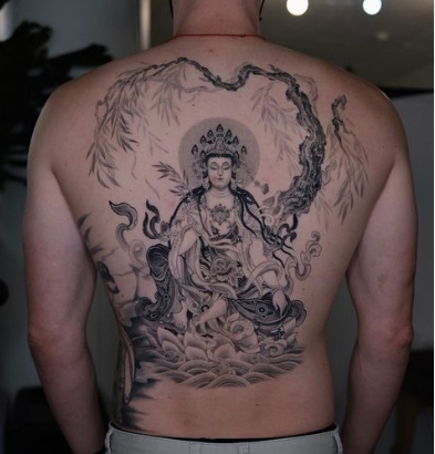 Gorgeous Buddha Tattoo