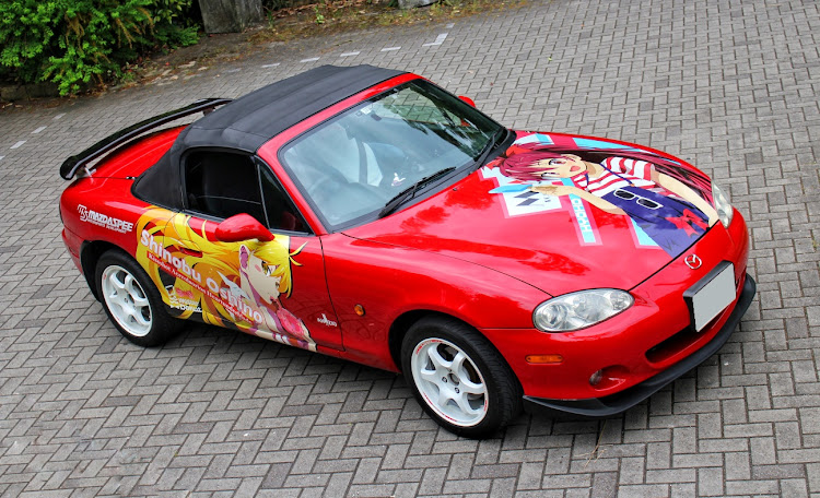 ロードスターの痛車・ホイール交換に関するカスタム事例の投稿画像4枚目