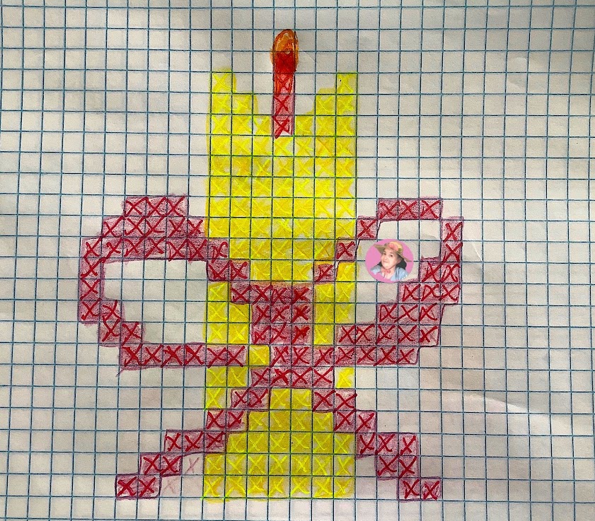 Vela en punto de cruz  Canddle on cross stitch 
