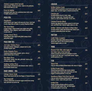 Cafe Narumeg menu 