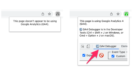 Debugger for Google Analytics 4 (GA4)