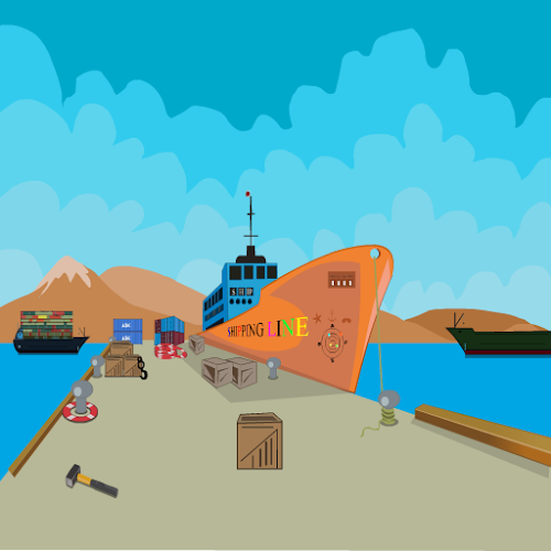 Android application Harbour Treasure Escape screenshort