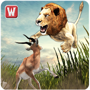 Angry Lion Jungle Survival 3D  Icon