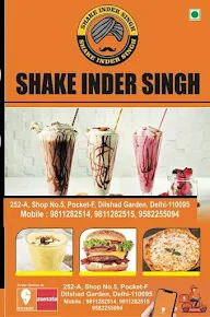 Shake Inder Singh menu 1