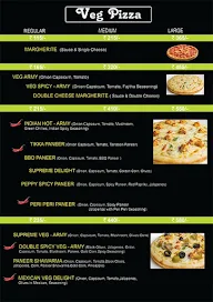 Pizza Army menu 1