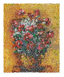 Red Roses in a Vase, 2021
