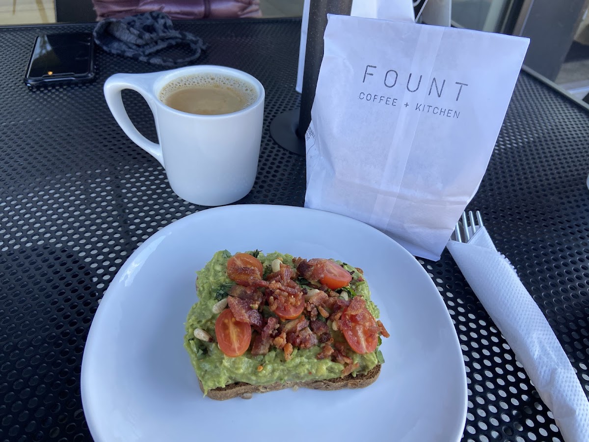 Gluten-Free at Fount Coffee + Kitchen