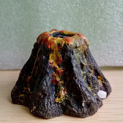 Volcano Shape Air Bubble Stone Aquarium Air Stone Ornament Fish Tank Air Pump Fish Tank Decoration