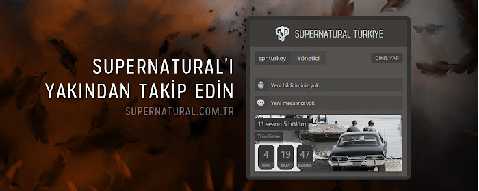 Supernatural Türkiye marquee promo image