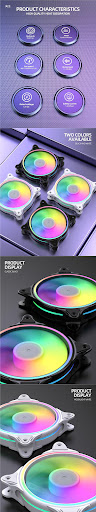 Title 6, CF-120 Fine Aperture Computer Case Fan A for ef...