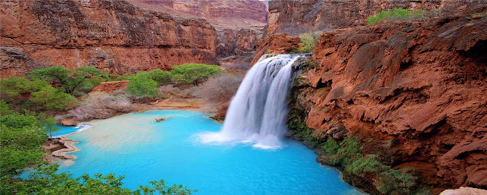 Havasu Falls Theme & New Tab marquee promo image