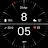 Minimal Black Watch Face icon