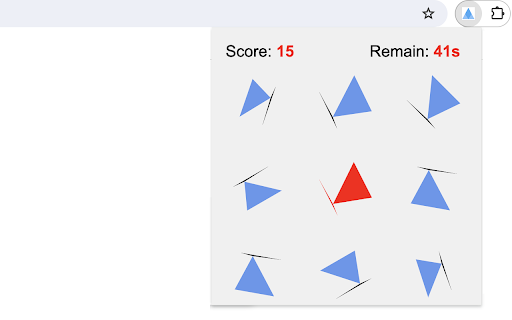 Triangle Match Game